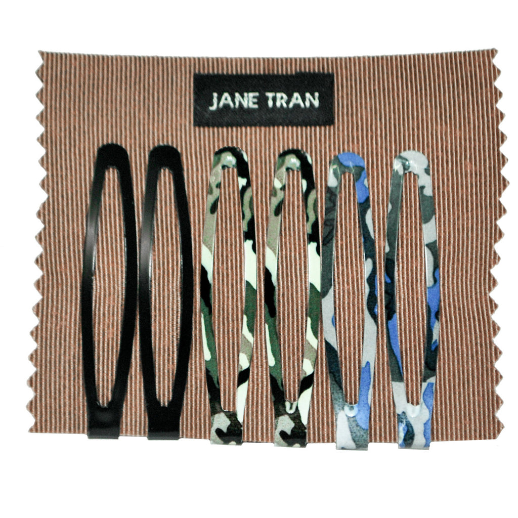 Assorted Camo and Solids Clip Set