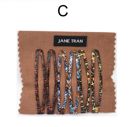 Jane Tran Abstract Assorted Clip Set C
