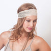 Blushing Willow Crystal Headband