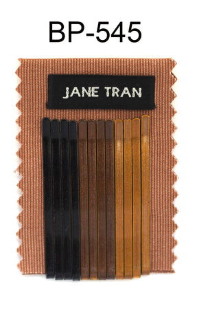 Jane Tran Metallic Finish Bobby Pin Set 2