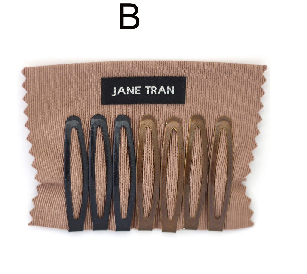 Jane Tran Metallic Finish Assorted Clip Set B