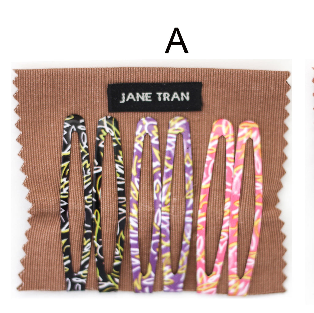 Jane Tran Abstract Assorted Clip Set A