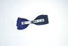 Classic Bow Barrette Accented with Metallic Sequence SALE 50% OFF