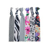 Assorted Basics Prints Knotted Hair Ties